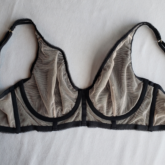 Victoria's Secret Unlined Plunge Bra sz 32DD - Picture 4 of 9